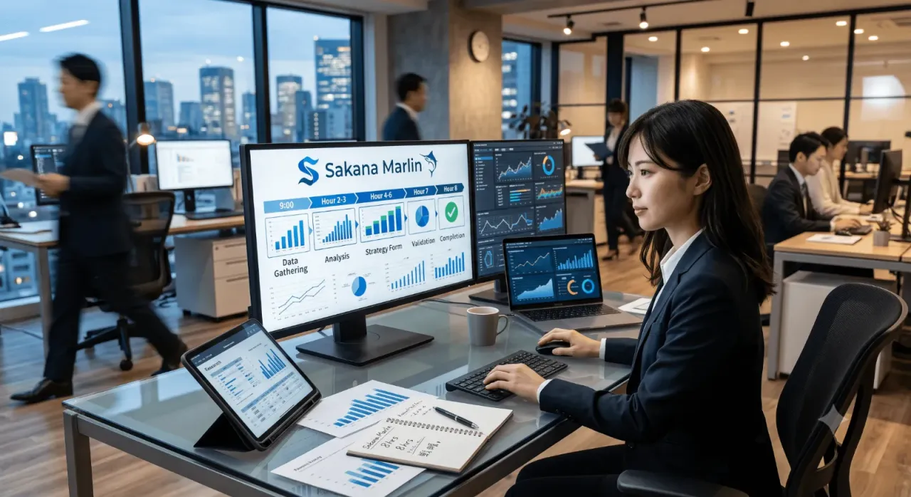 Sakana Marlin活用で戦略調査8時間完結――経営企画AIが変える意思決定のスピード