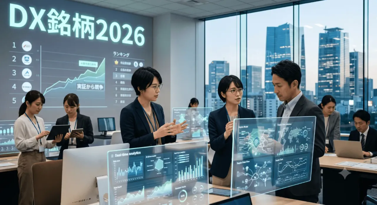 DX銘柄2026全49社を徹底分析｜AI経営が導く“実証から競争”への転換点