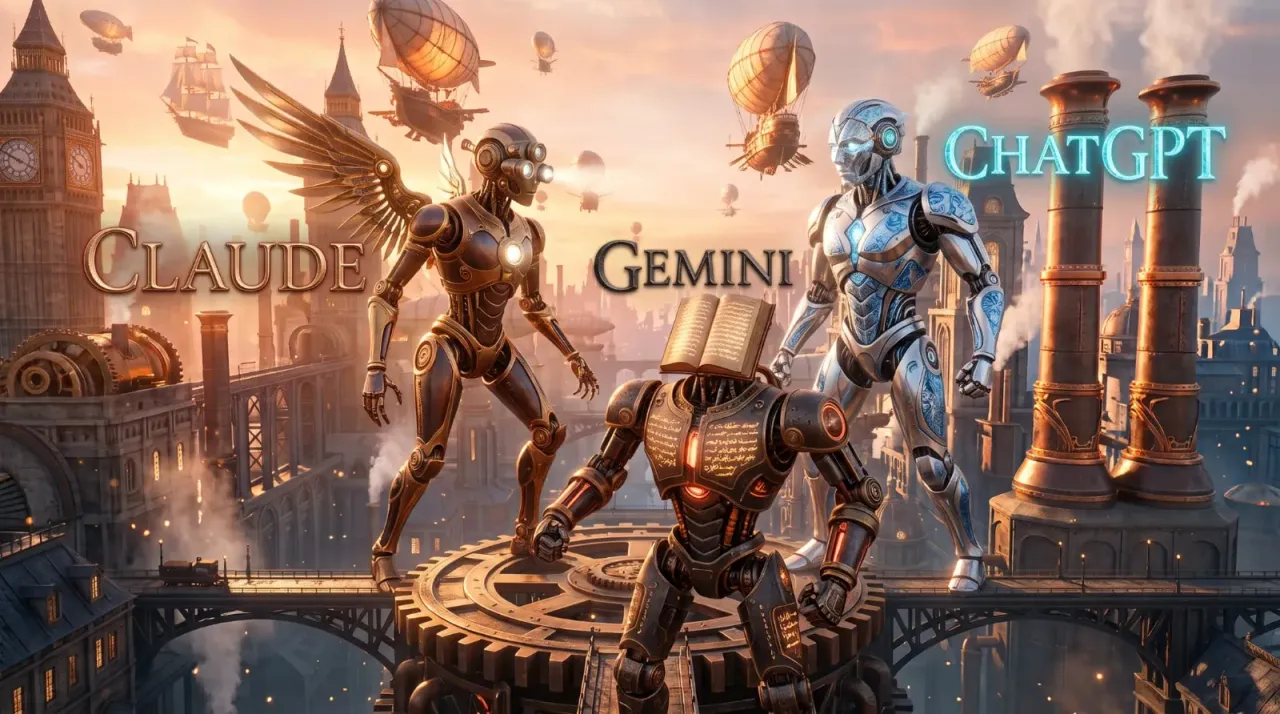 【2026年最新版】ChatGPT・Gemini・Claudeを実際に使って比較｜出力精度・特徴・業務活用度を徹底解説