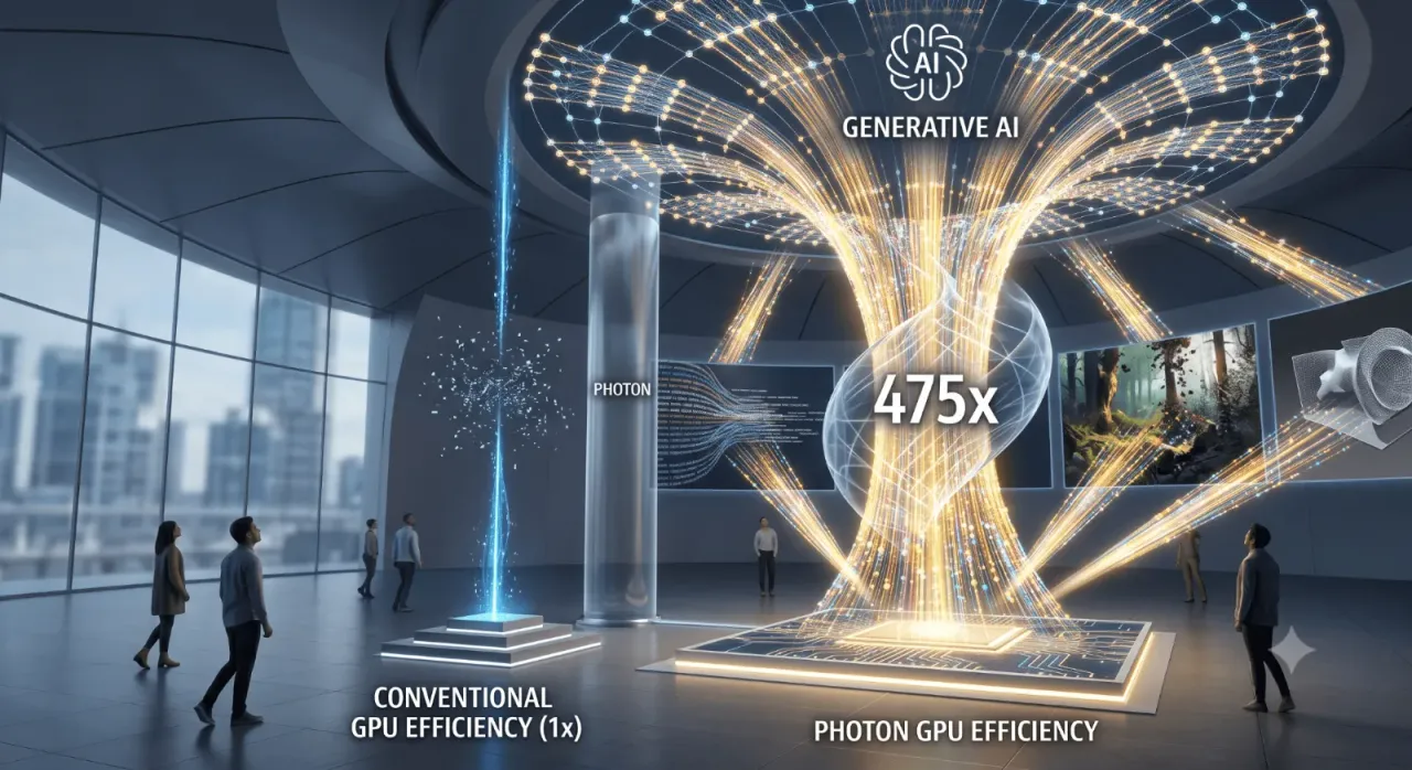 富士通PHOTONとは？GPU効率475倍で生成AIのコスト構造を変える新アーキテクチャ