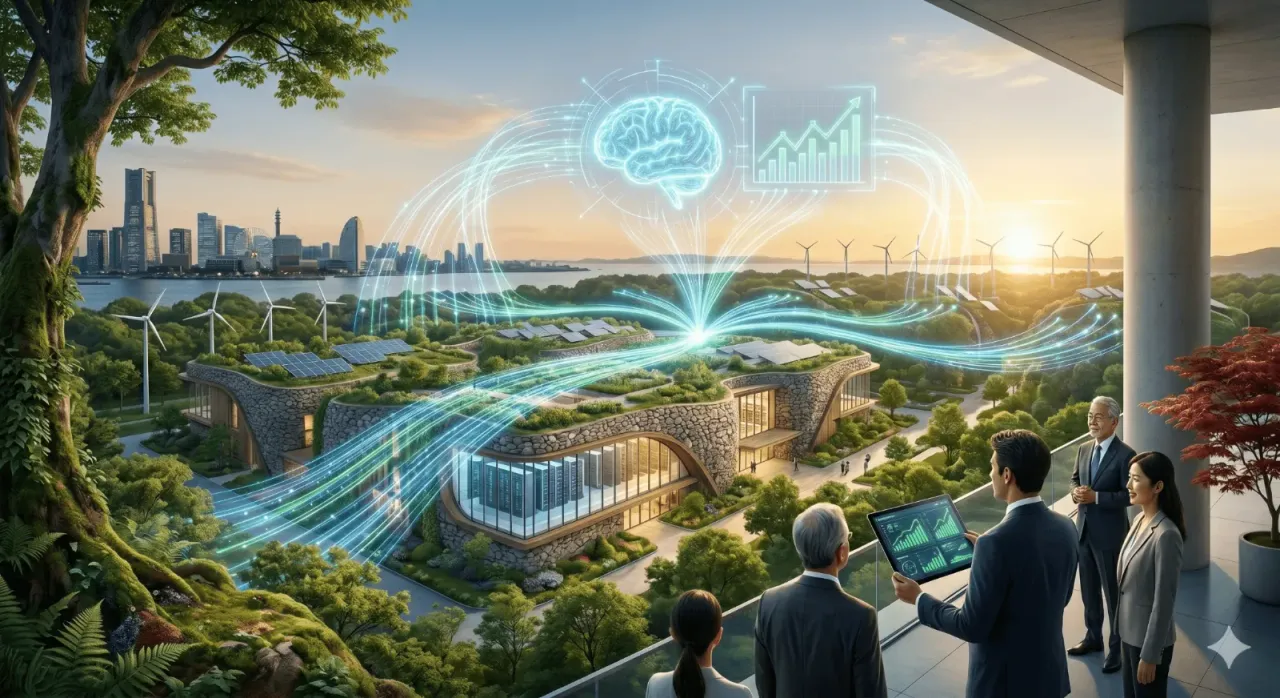 AIの電力危機？グリーンデータセンターが導く持続可能な知能経営【2026年の最重要課題】