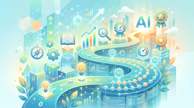 管理職のAIリスキリング実践ガイド｜研修・KPI・90日定着プラン