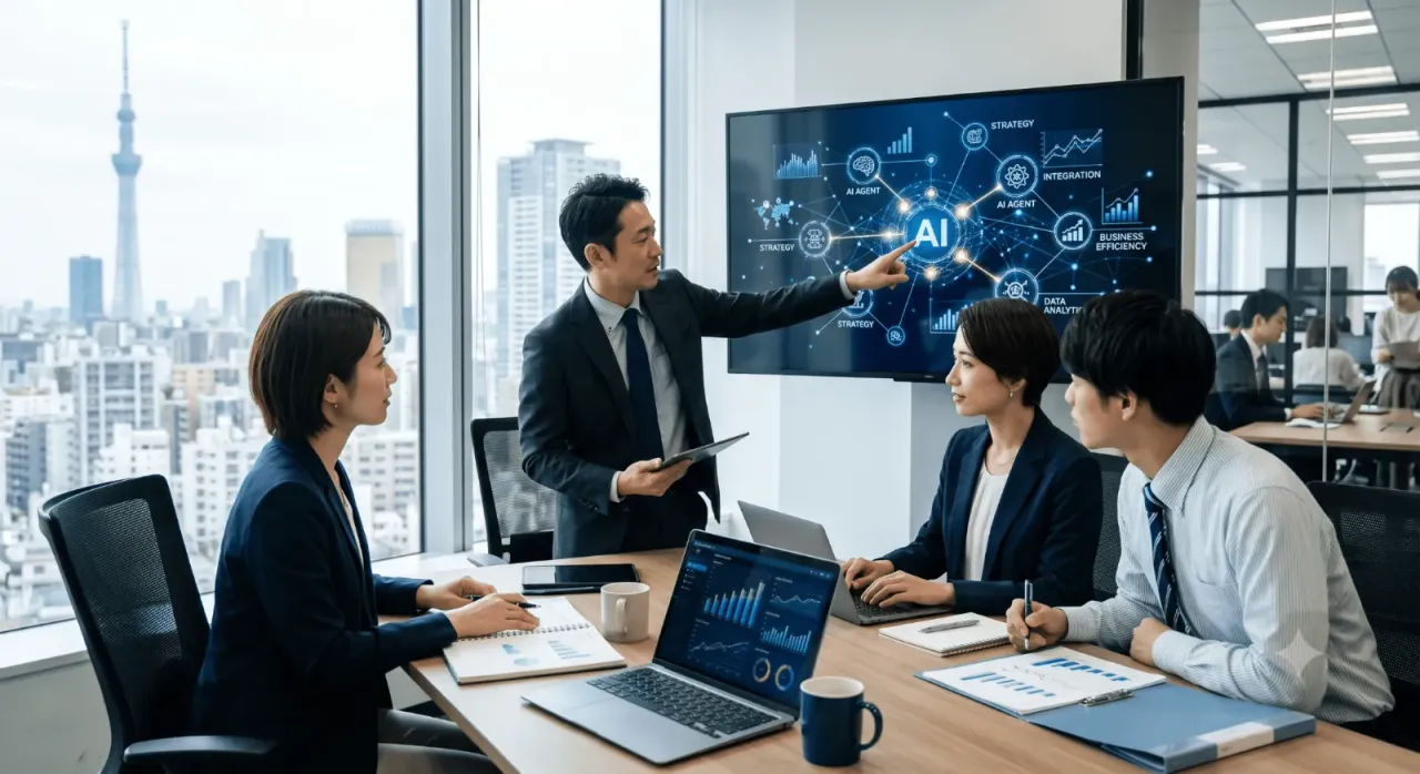 LINEヤフーAgent i Bizとは？企業AI活用の導入戦略