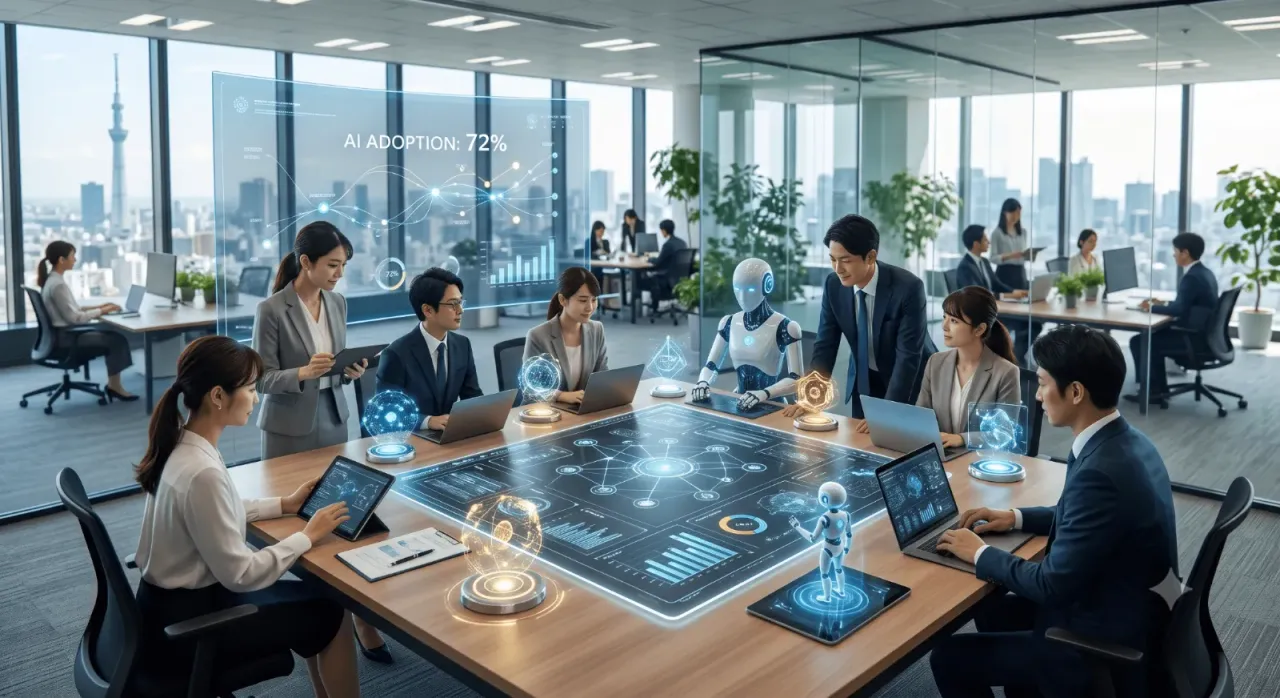 企業のAI導入率7割超──「指示待ちAI」を超える自律型AIエージェントの衝撃と組織改革の最前線