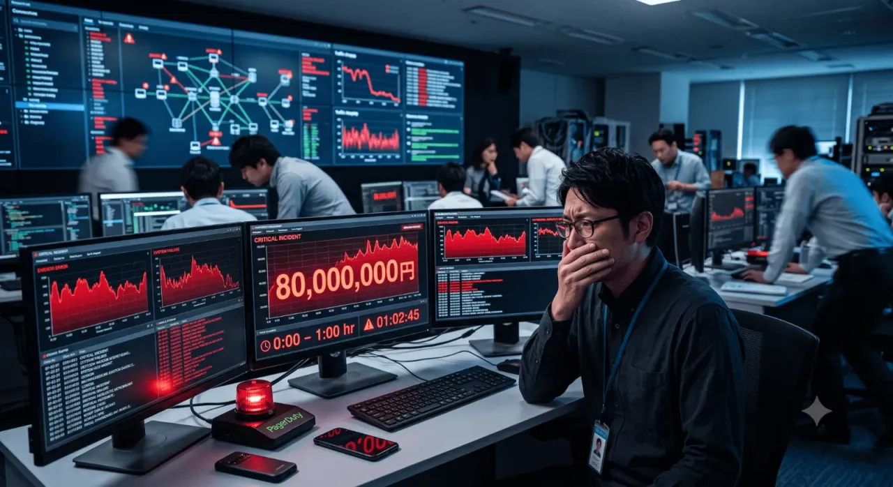 日本企業のインシデント損失、1時間で最大8,000万円──PagerDuty調査が示すAIオペレーション導入の緊急性