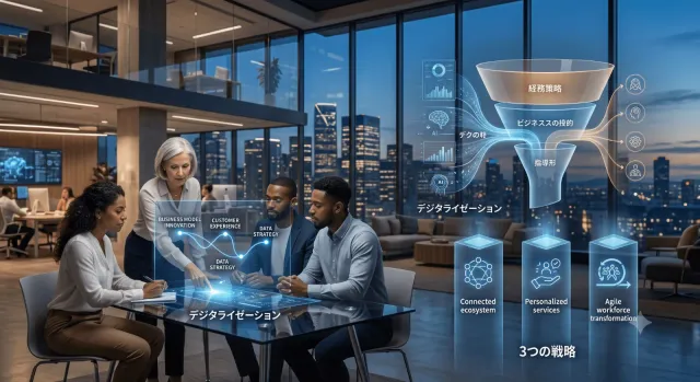 【DX調査2026】ビジネス変革がデジタライゼーションを逆転！DX成熟期に企業が取るべき3つの戦略