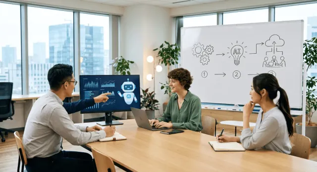 ソフトバンクのAI文化に学ぶ｜中小企業でもできるAIエージェント導入3ステップ