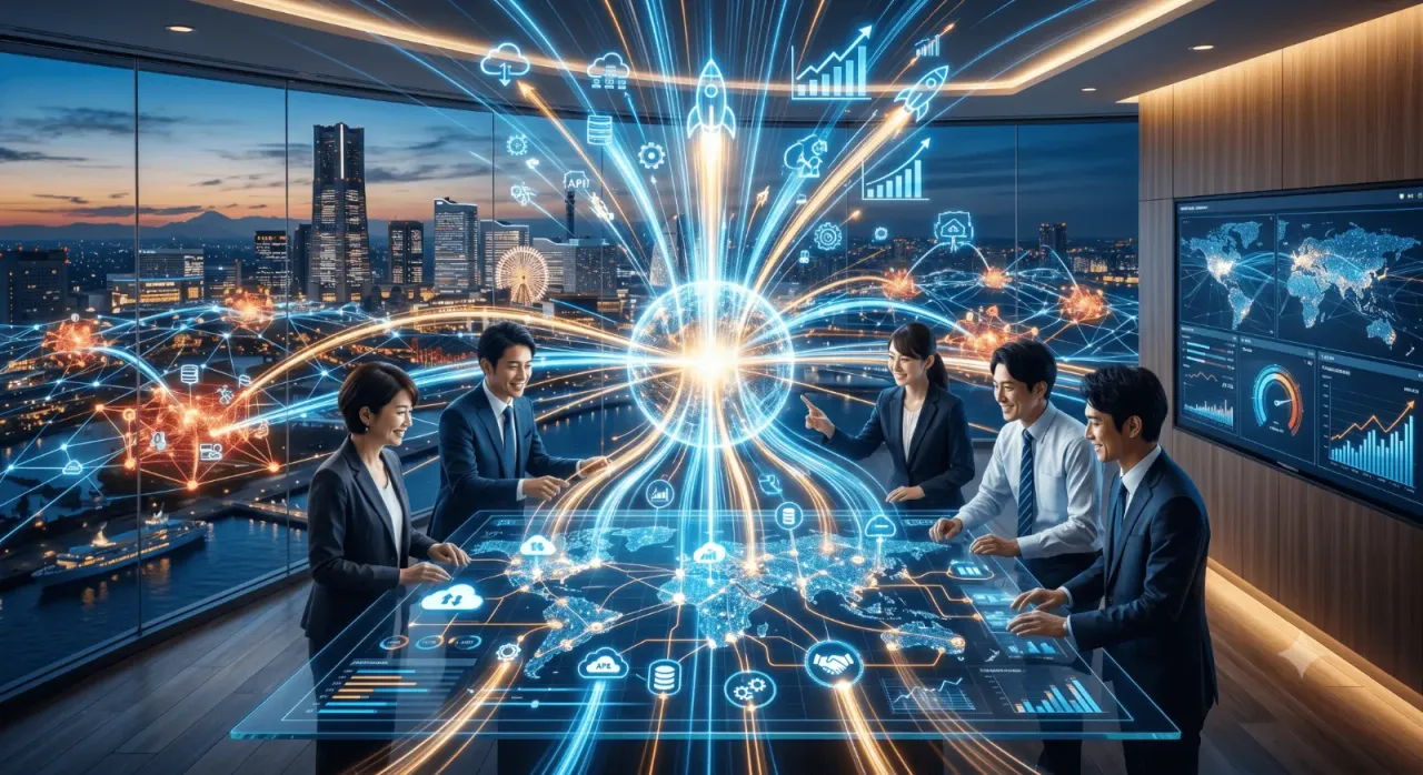 部分最適から全体最適へ。企業の成長スピードを加速させるSaaS・API連携の全技術