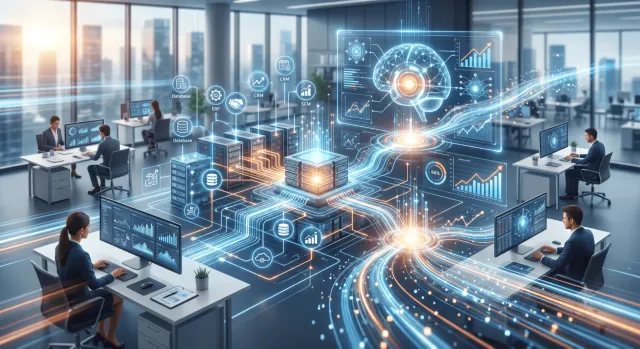 基幹システムとAIの連携で実現する業務効率化とは