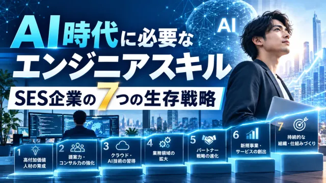 AI時代に必要なエンジニアスキル｜SES企業の7つの生存戦略