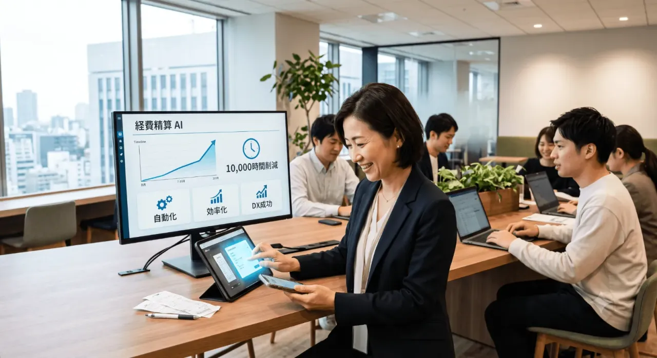 味の素が経費精算をAI化で年間1万時間削減 ― DX成功を導く3つの条件とは？