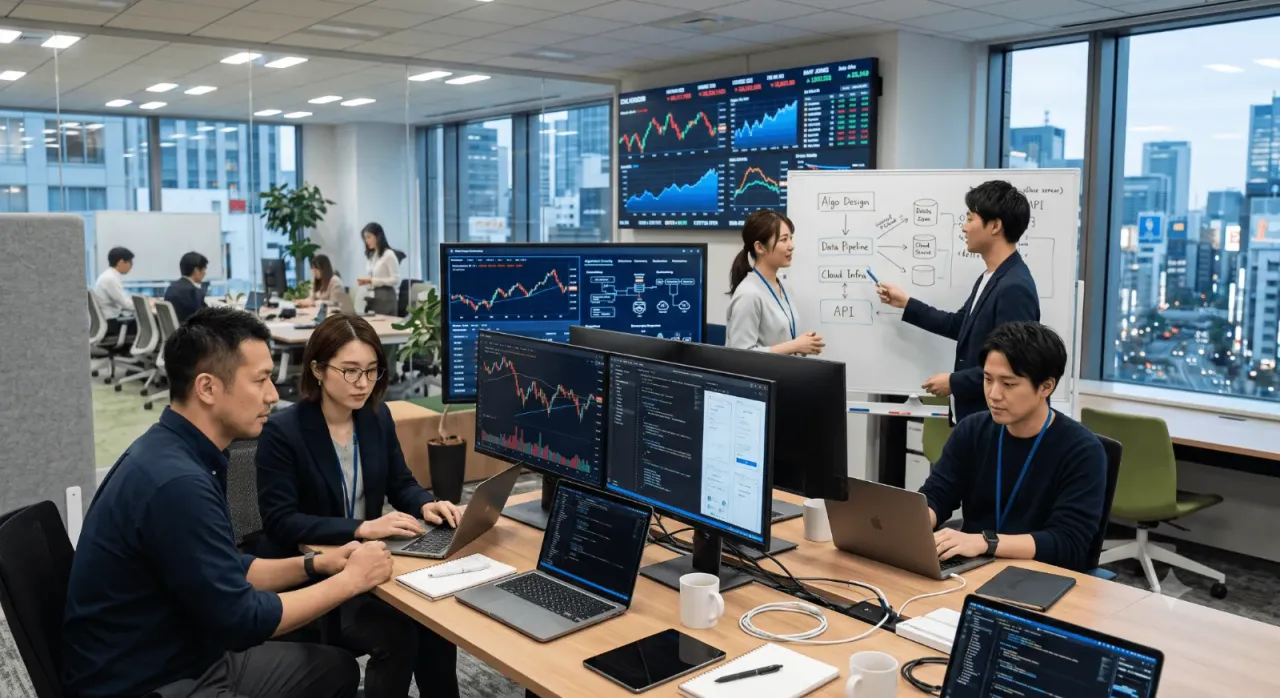 株式自動売買支援サービスの事業企画とサービス基盤構築