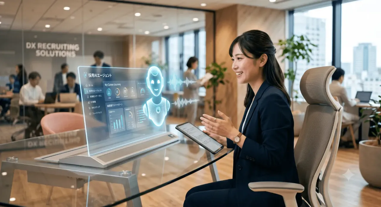 採用活動におけるAIエージェント活用｜候補者体験を高めるDX戦略