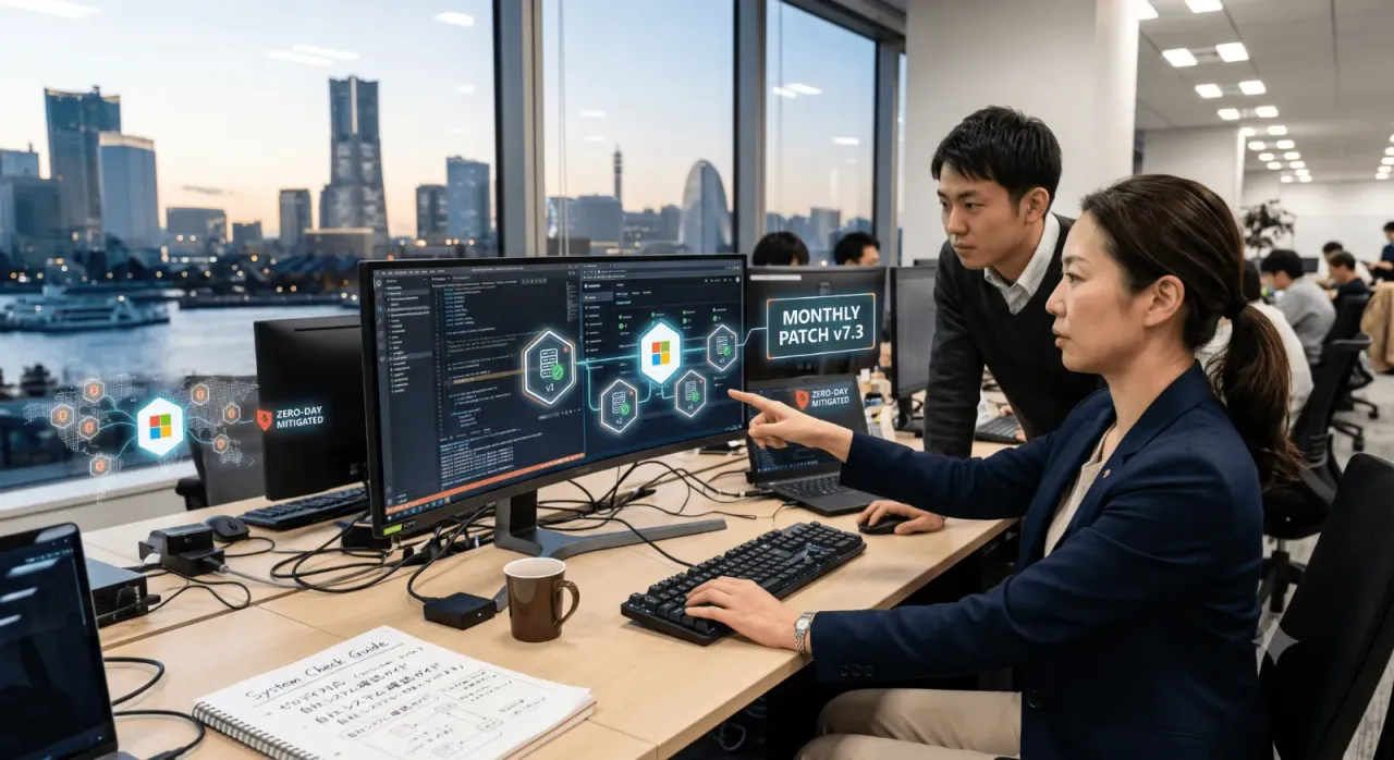 【6月緊急】Microsoft月例パッチで悪用中7件修正｜ゼロデイ対応と自社システム確認ガイド