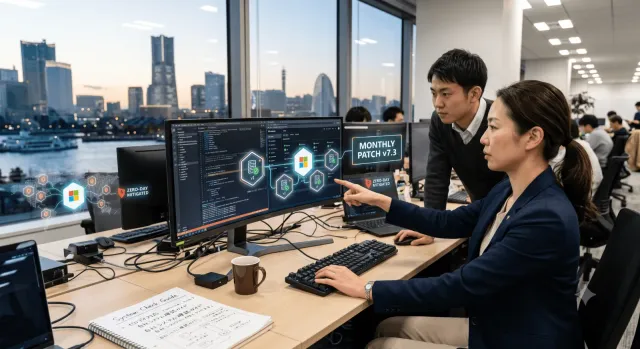 【6月緊急】Microsoft月例パッチで悪用中7件修正｜ゼロデイ対応と自社システム確認ガイド