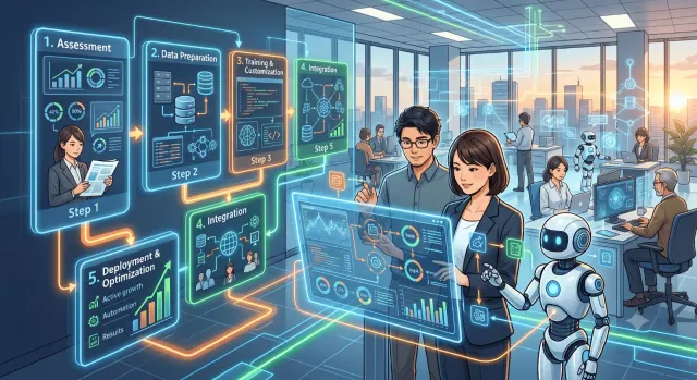 自律型AIエージェントとは？中堅企業でも始められる導入5ステップと成功事例